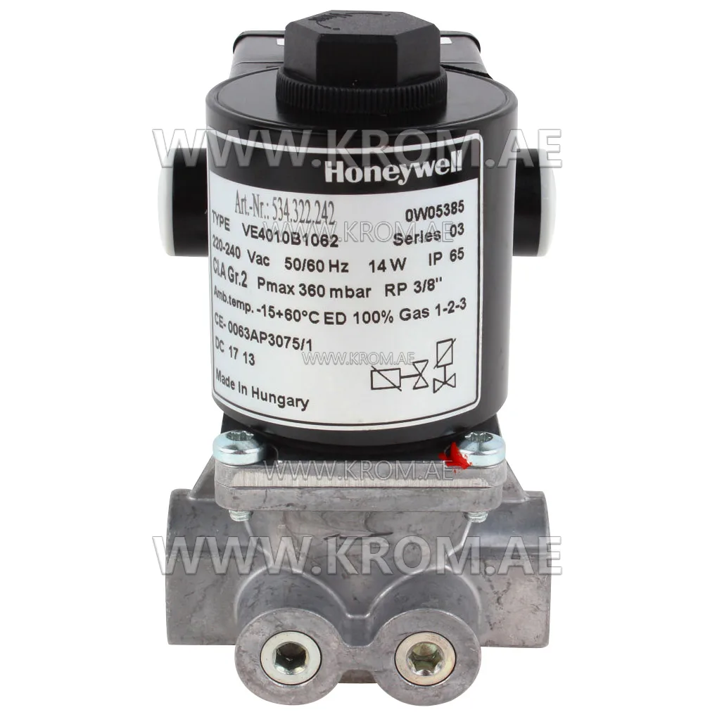 Honeywell VE4010B1062 solenoid valve DN10
