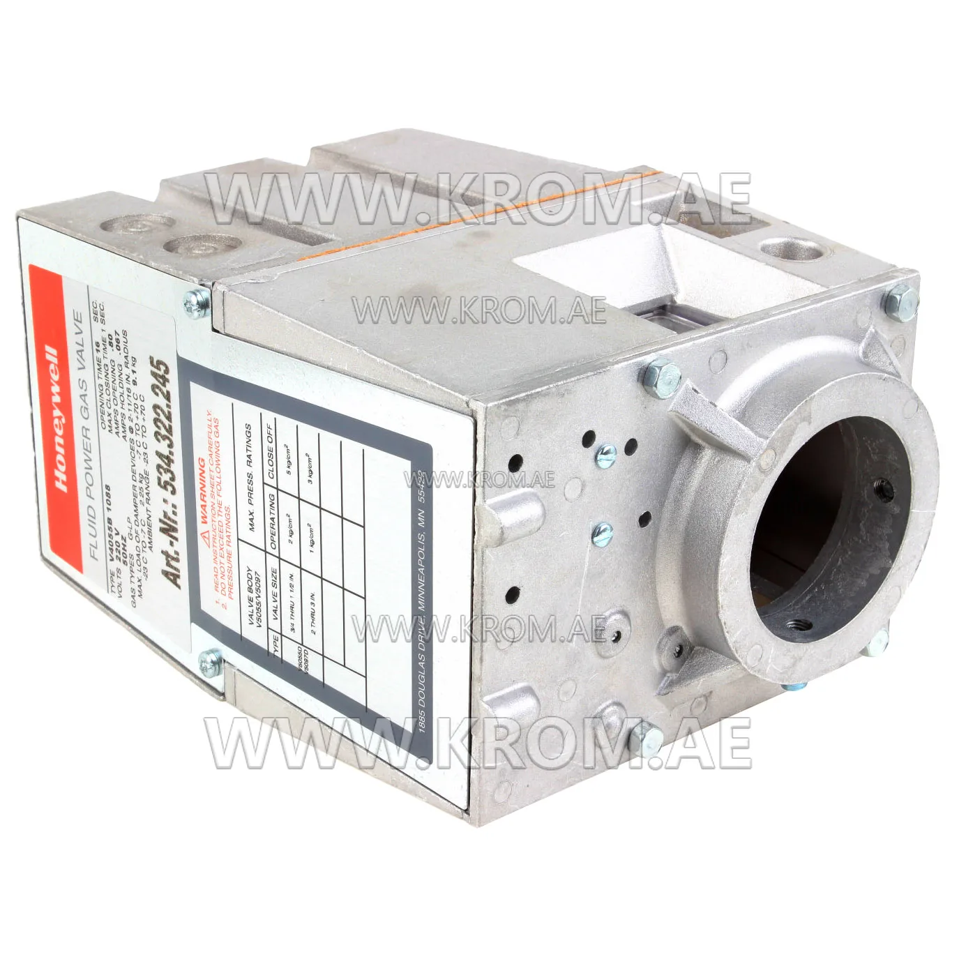 Honeywell V4055B1088 solenoid valve