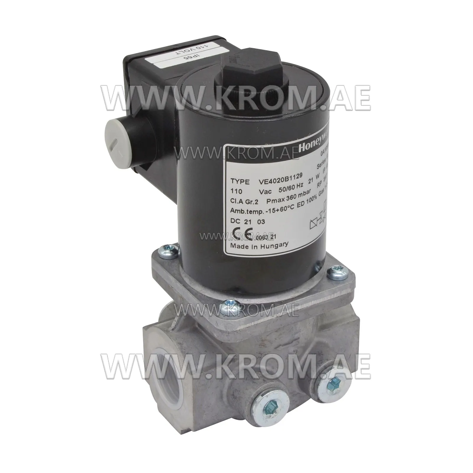 Honeywell VE4020B1129 servo gas valve DN20