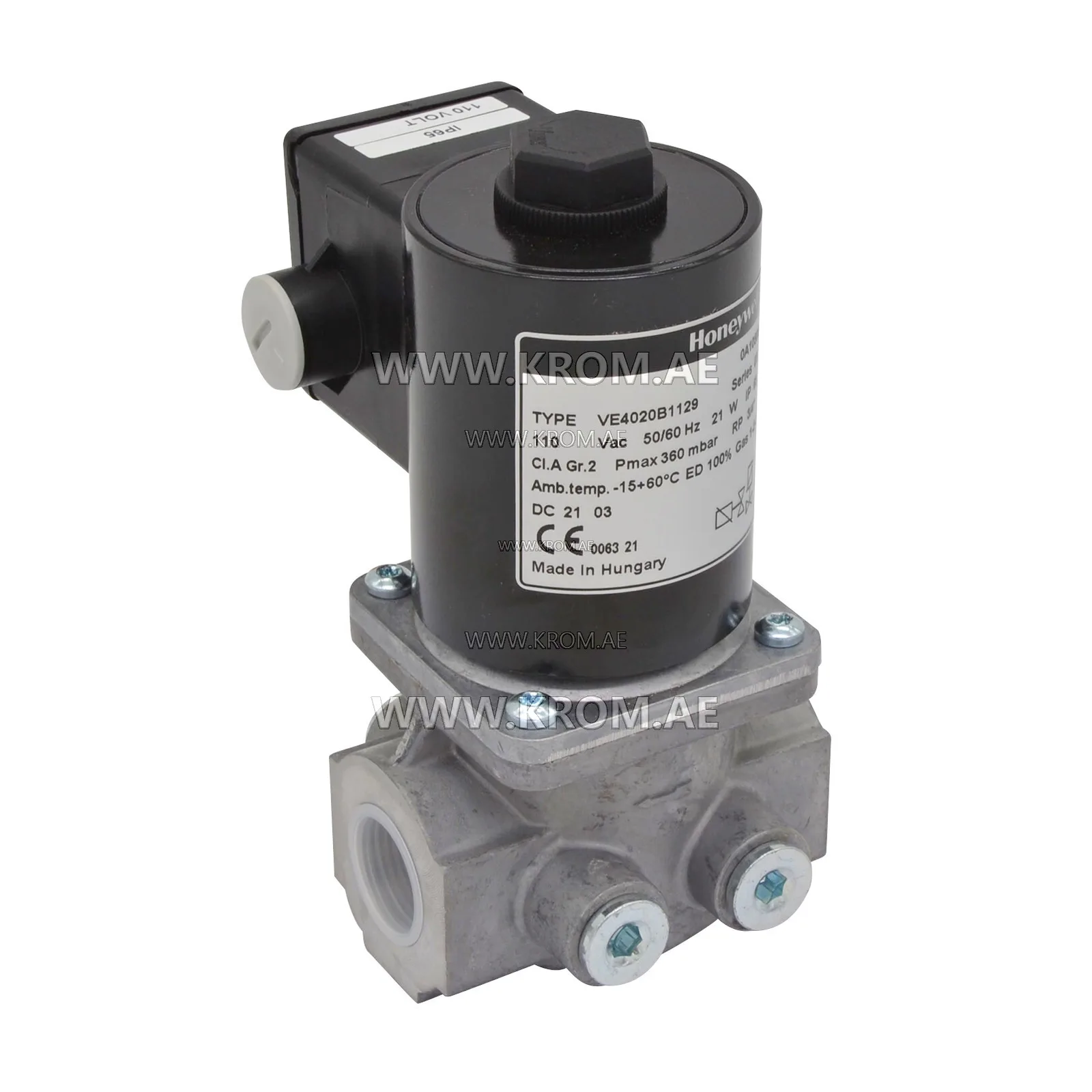 Honeywell VE4020B1129 servo gas valve DN20