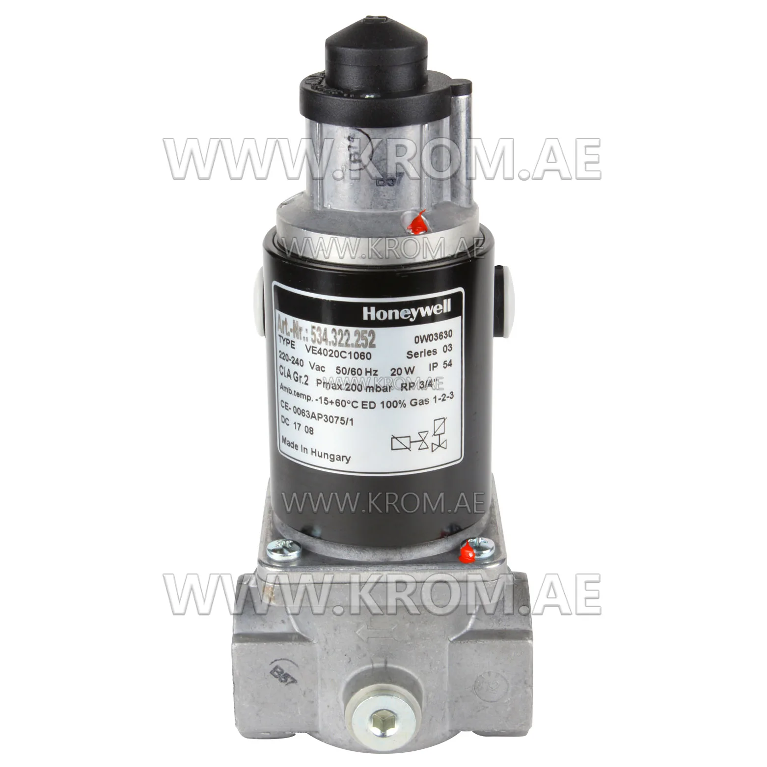 Honeywell VE4020C1060 solenoid valve