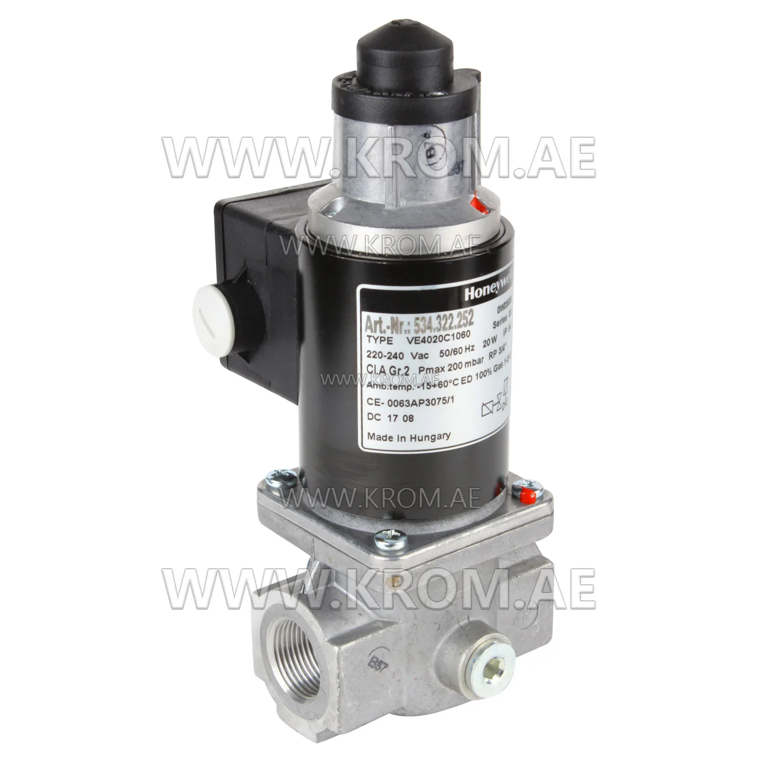 Honeywell VE4020C1060 solenoid valve