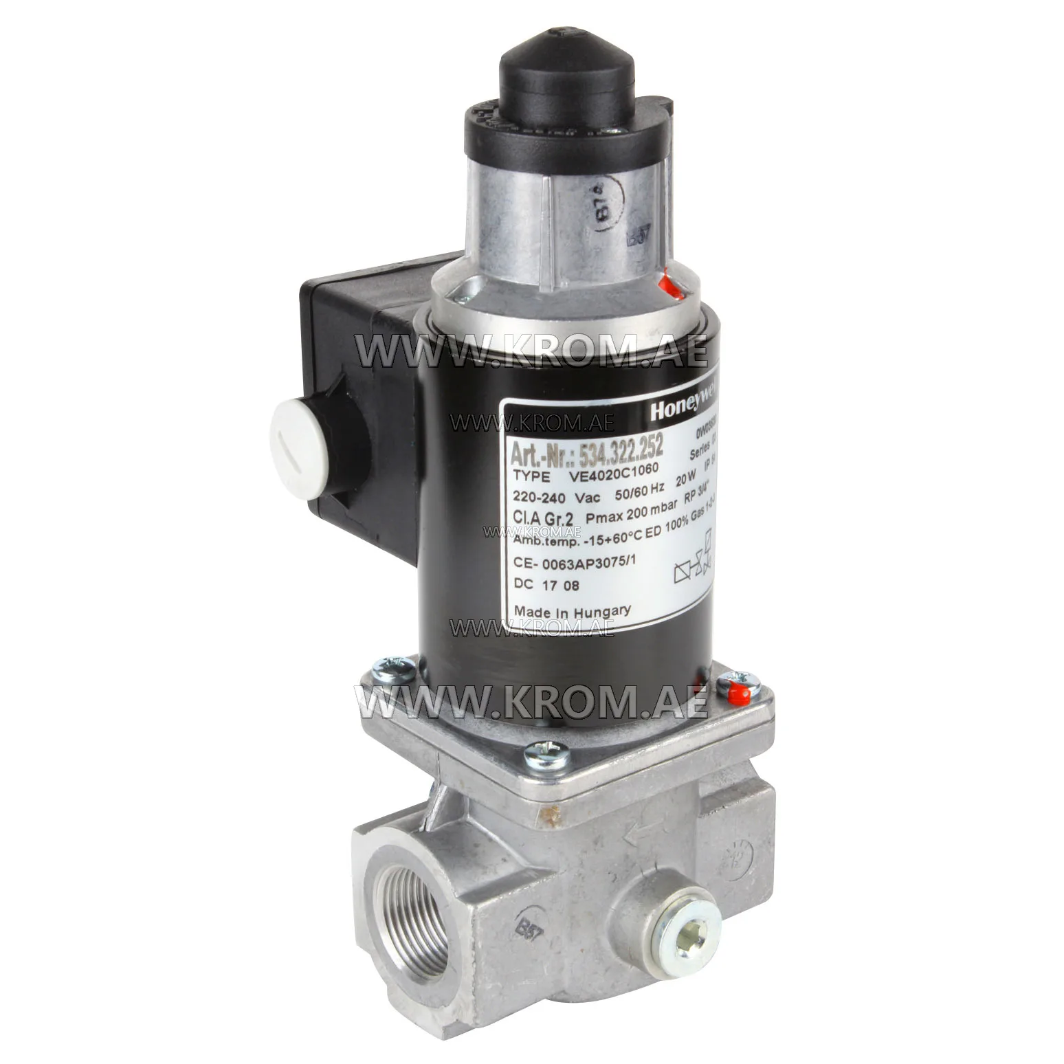 Honeywell VE4020C1060 solenoid valve
