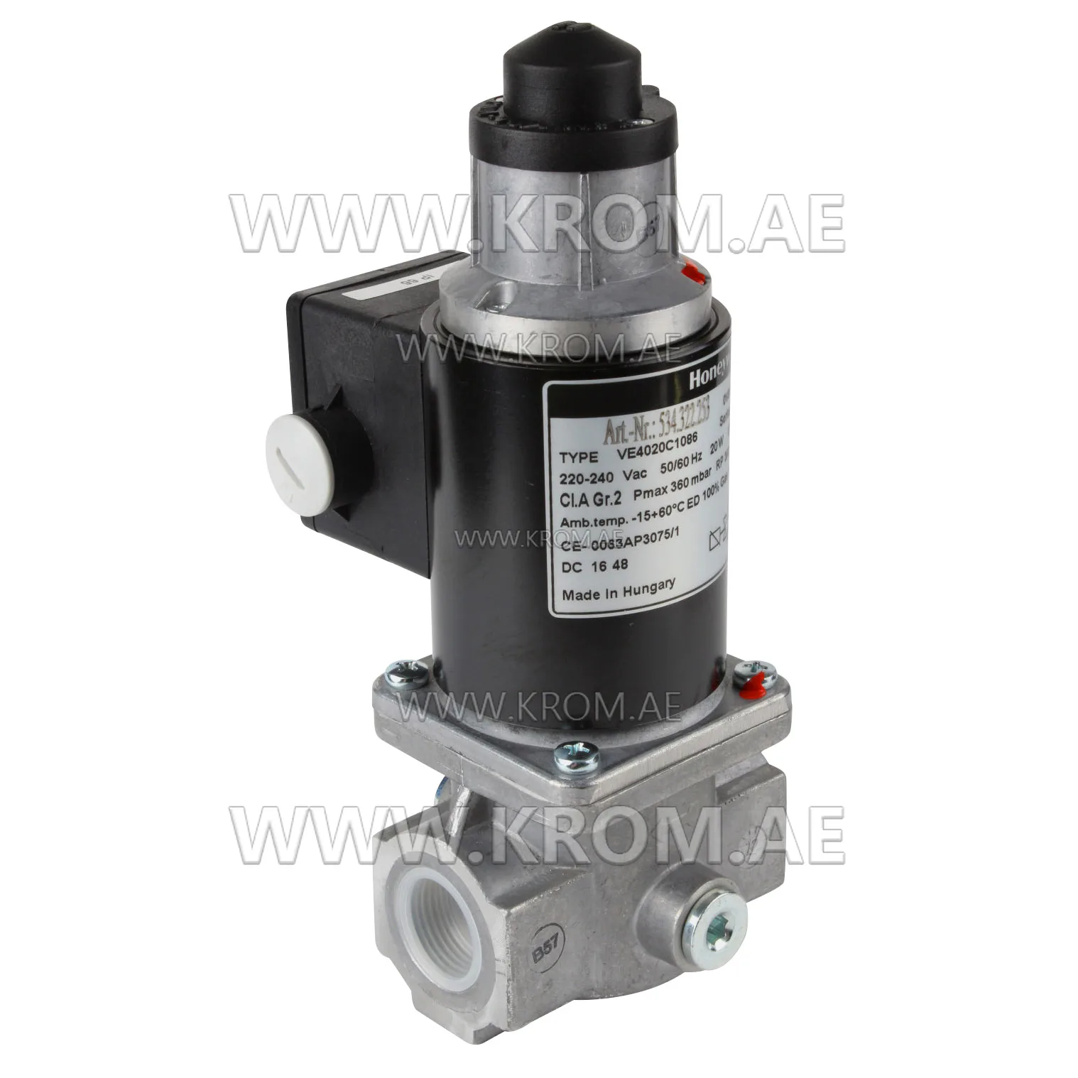 Honeywell VE4020C1086 solenoid valve DN20