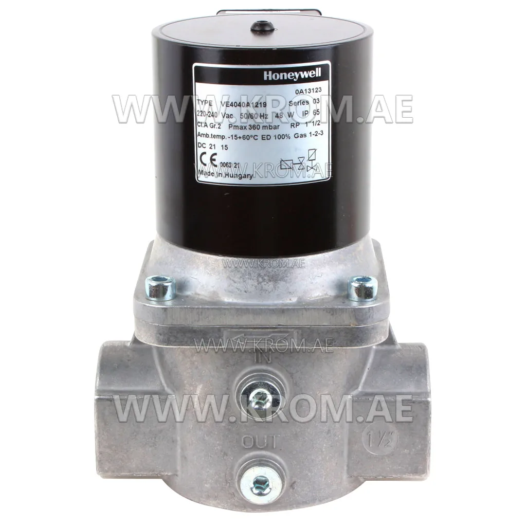 Honeywell VE4040A1219 solenoid valve DN40