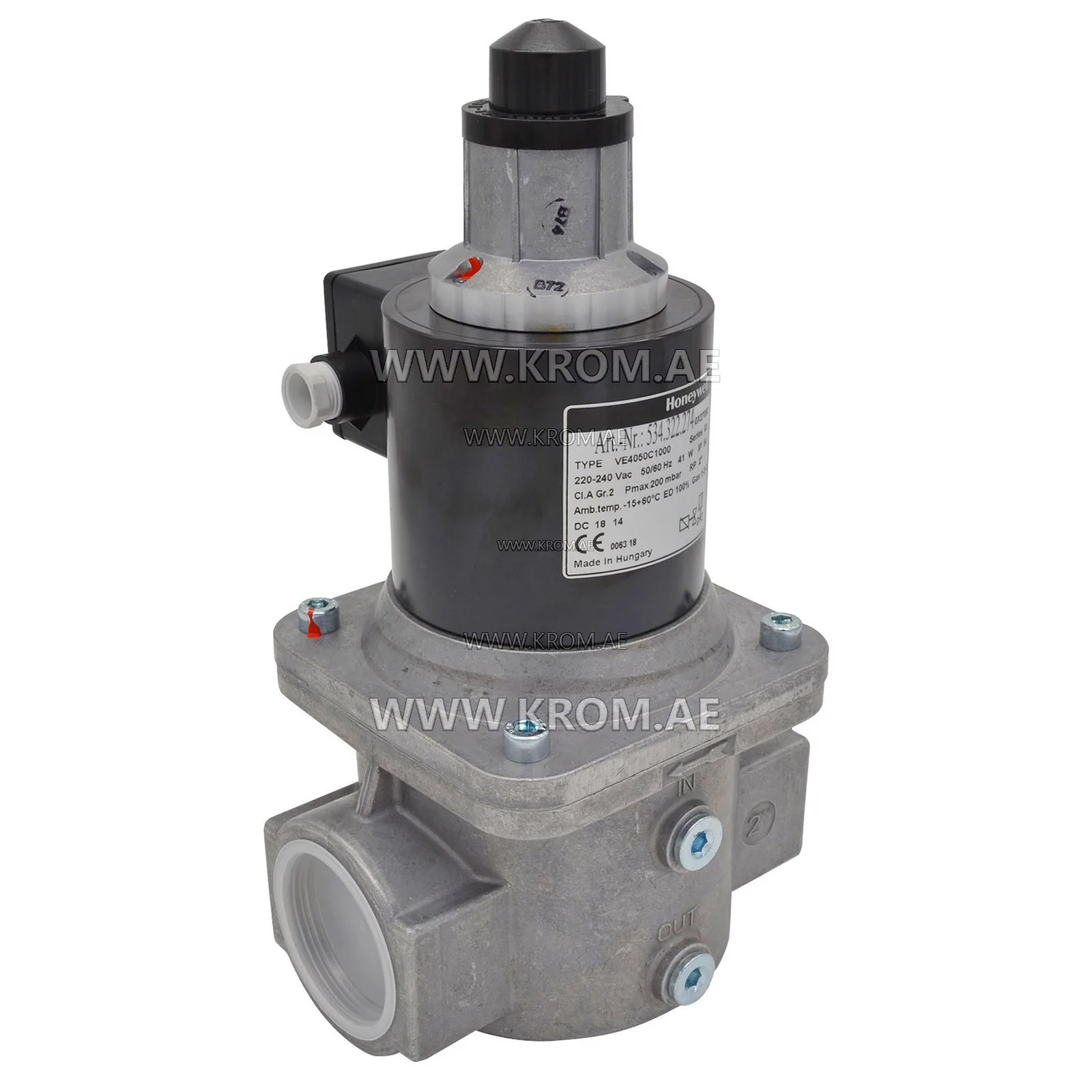 Honeywell VE4050C1000 solenoid valve 2"