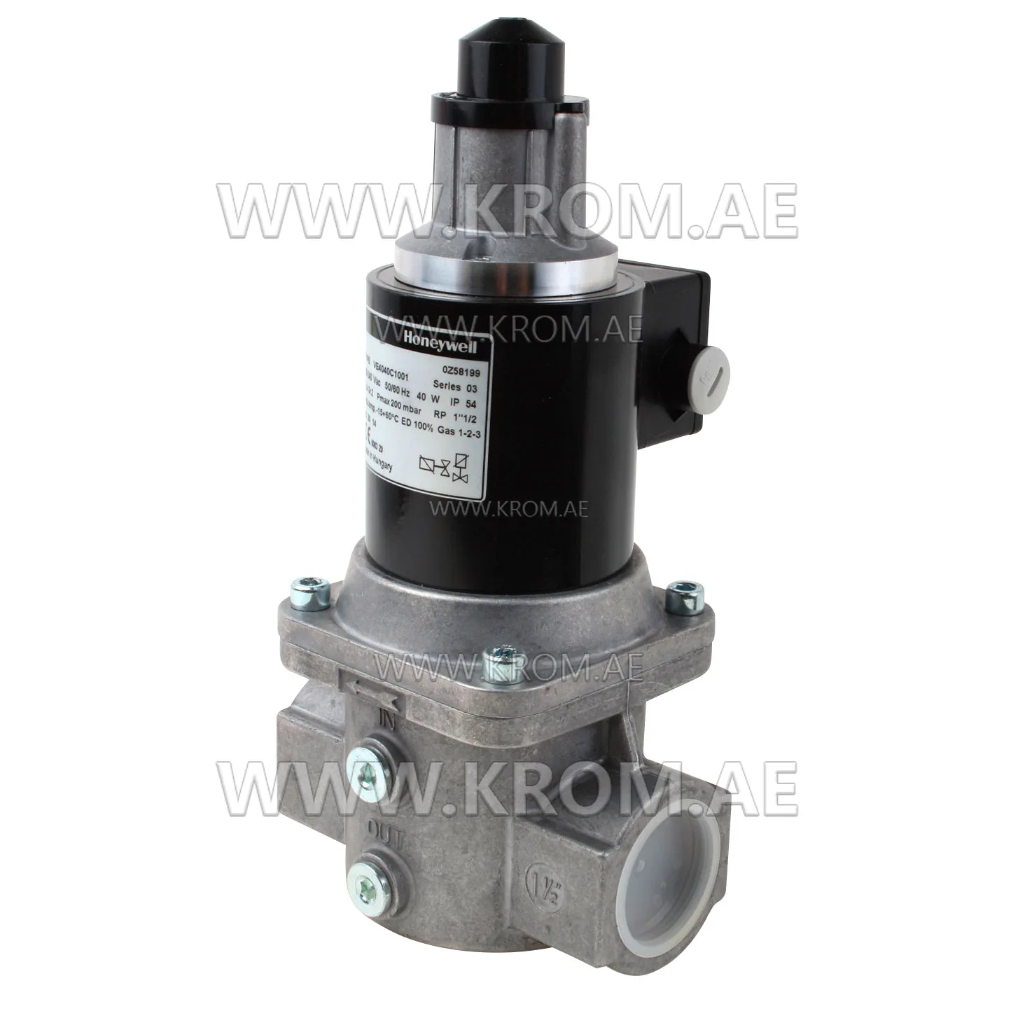 Honeywell VE4040C1001 solenoid valve 1-1/2"