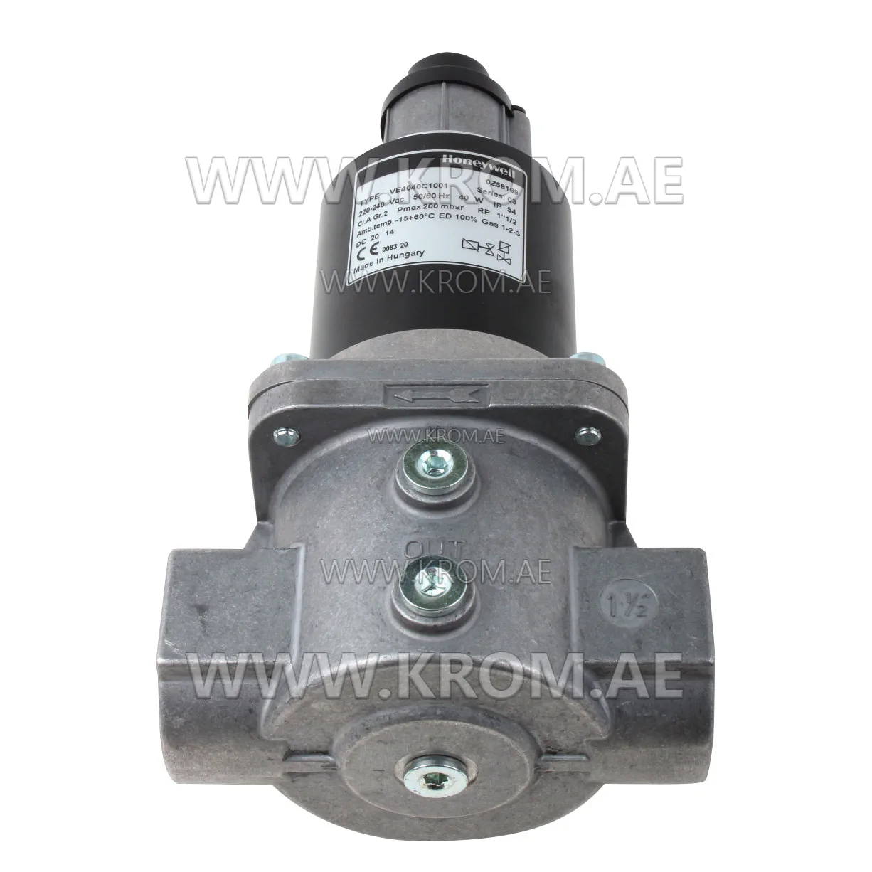 Honeywell VE4040C1001 solenoid valve 1-1/2"