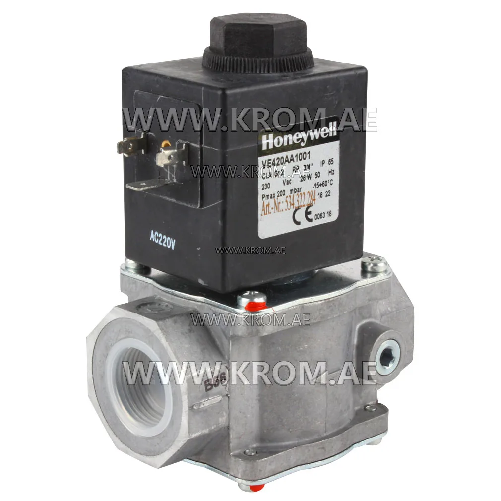 Honeywell VE420AA1001 solenoid valve 3/4"