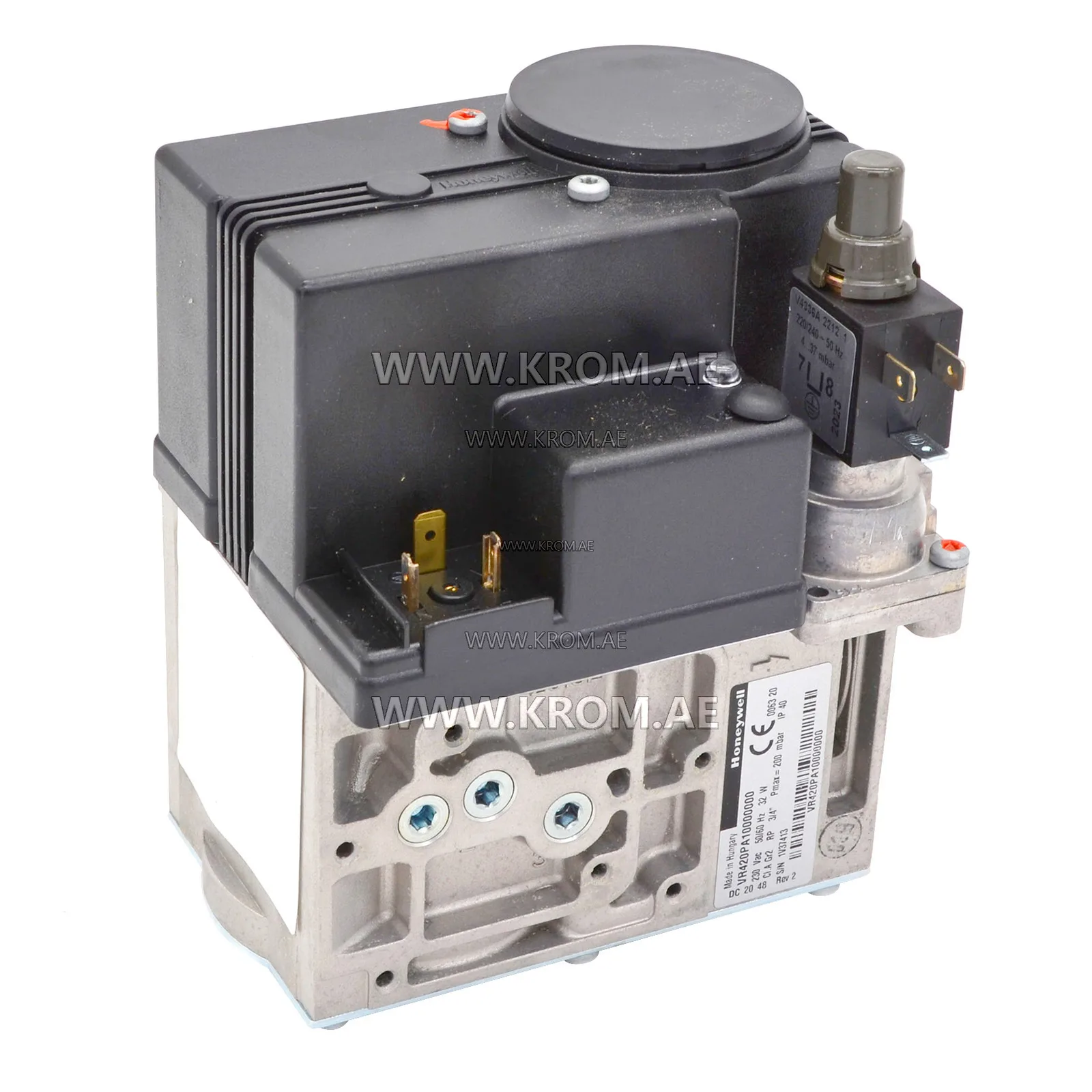 Honeywell VR420PA1000-0000 servo-combi gas valve DN20
