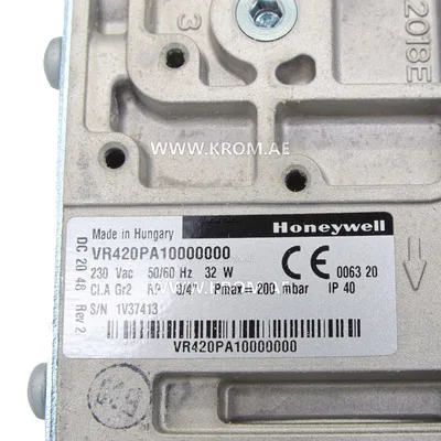 Honeywell VR420PA1000-0000 servo-combi gas valve DN20