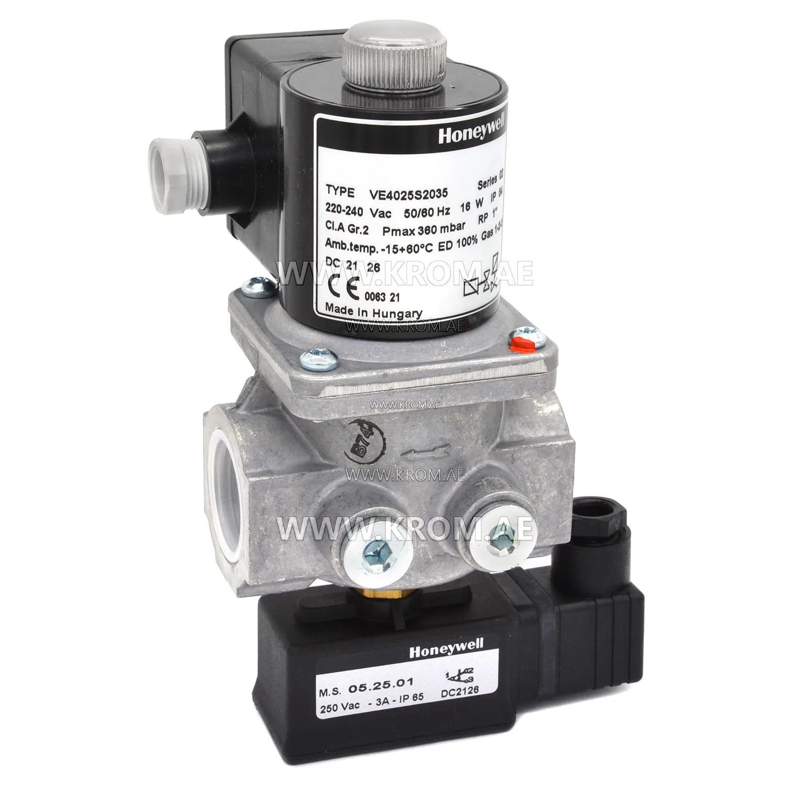 Honeywell VE4025S2035 solenoid valve DN25