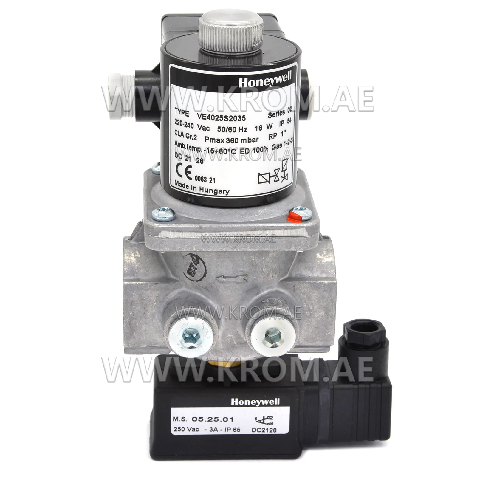Honeywell VE4025S2035 solenoid valve DN25