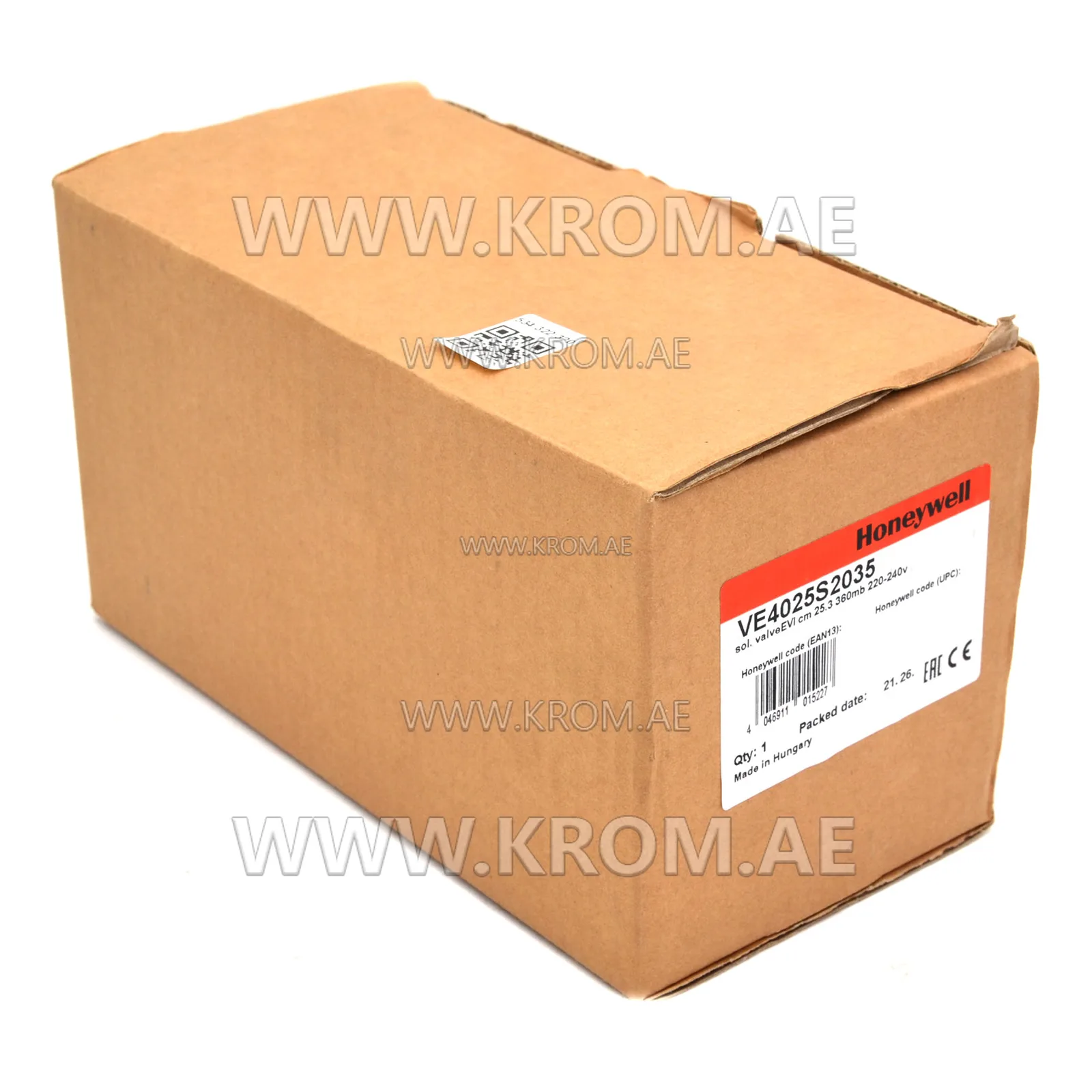 Honeywell VE4025S2035 solenoid valve DN25
