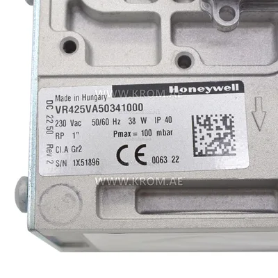 Honeywell VR425VA5034-1000 gas valve DN25