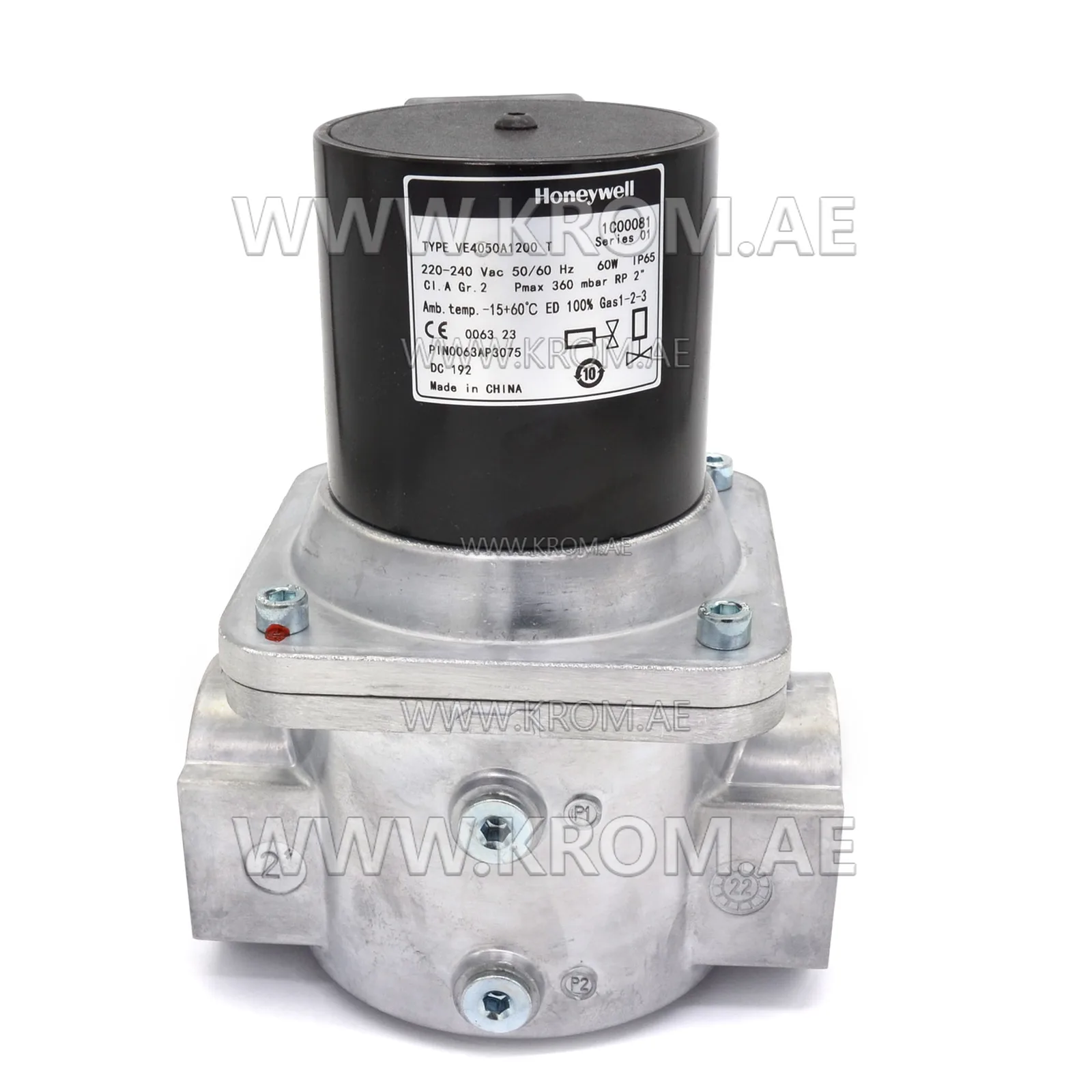 Honeywell VE4050A1200T solenoid valve DN50