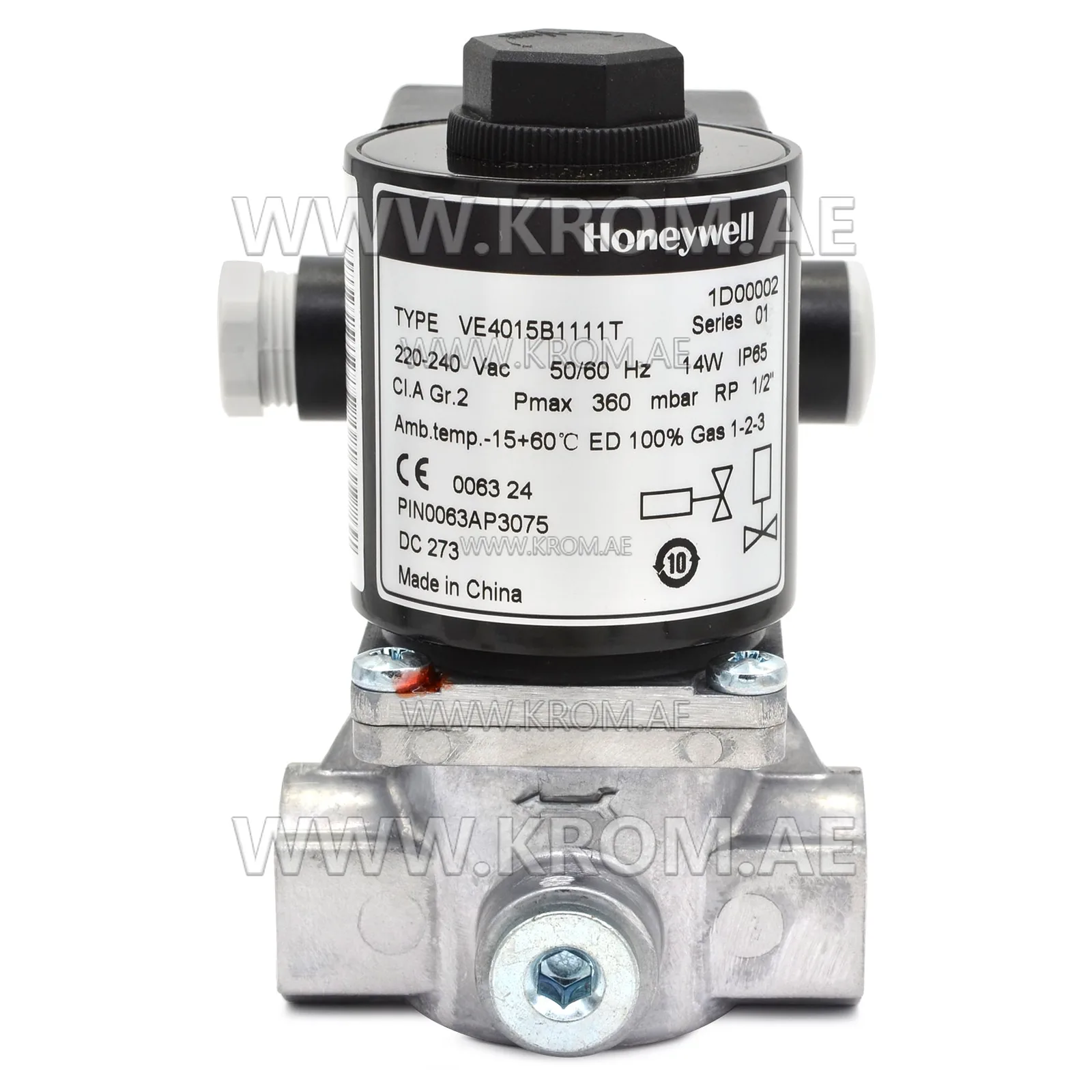 Honeywell VE4015B1111T solenoid valve DN15