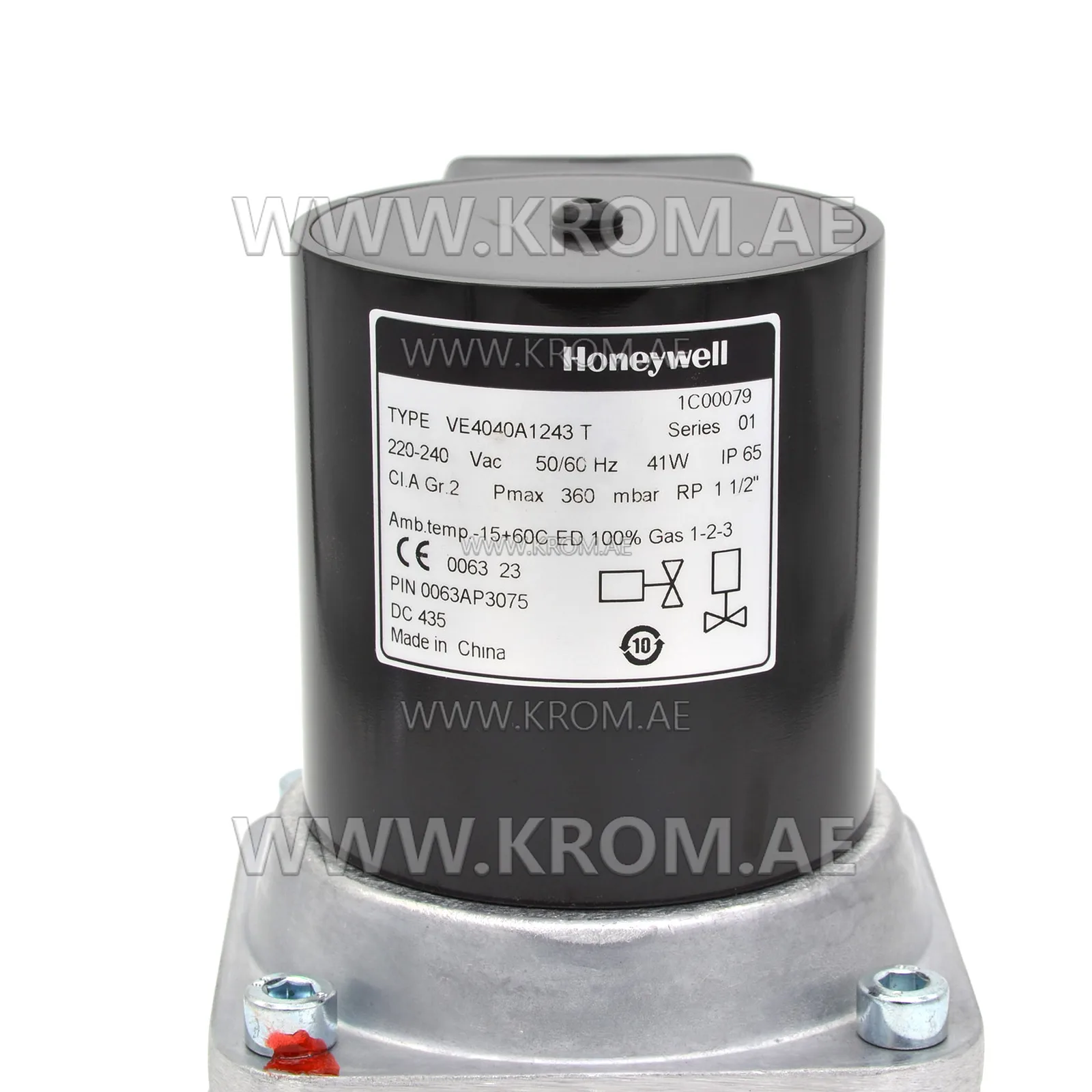 Honeywell VE4040A1243T solenoid valve DN40