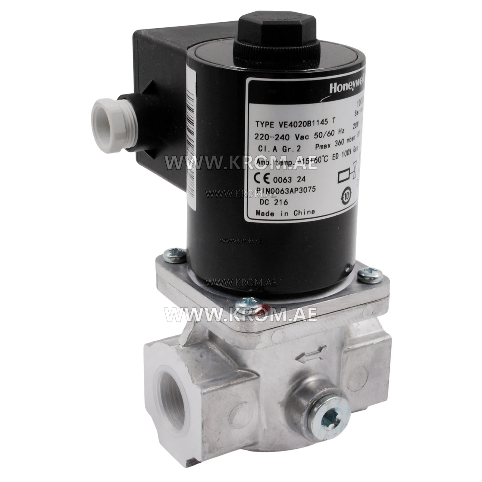 Honeywell VE4020B1145T solenoid valve DN20