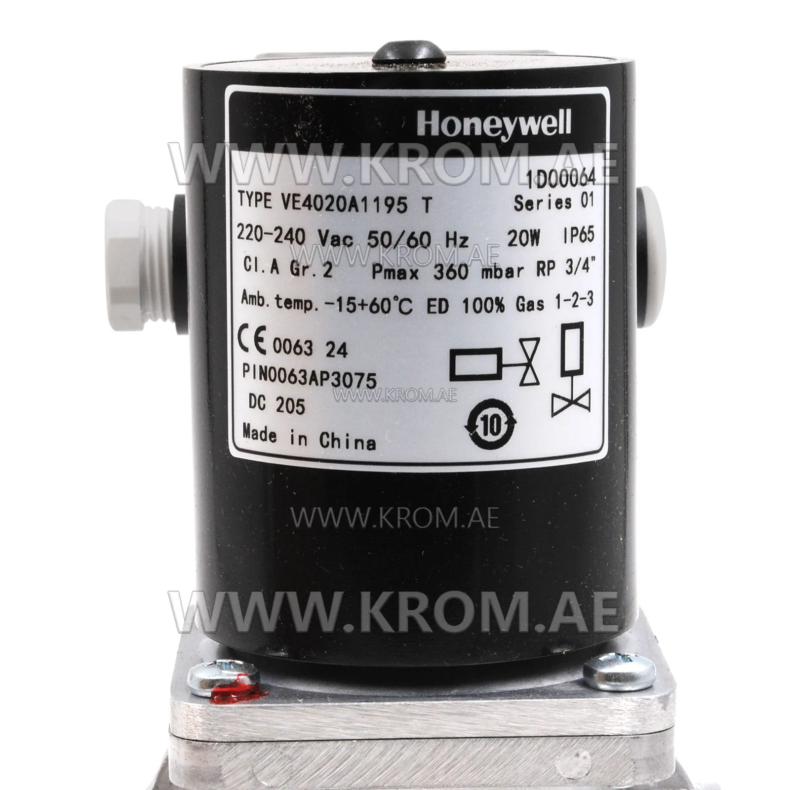 Honeywell VE4020A1195T solenoid valve DN20