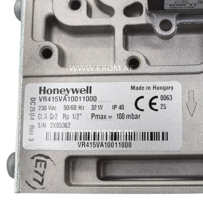 Honeywell VR415VA1001-1000 solenoid valve DN15