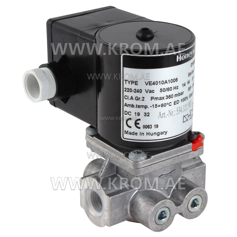 Honeywell VE4010A1006 solenoid valve 3/8"