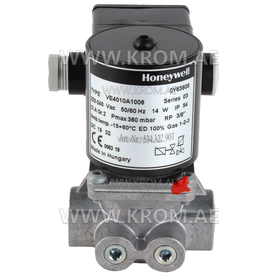 Honeywell VE4010A1006 solenoid valve 3/8"