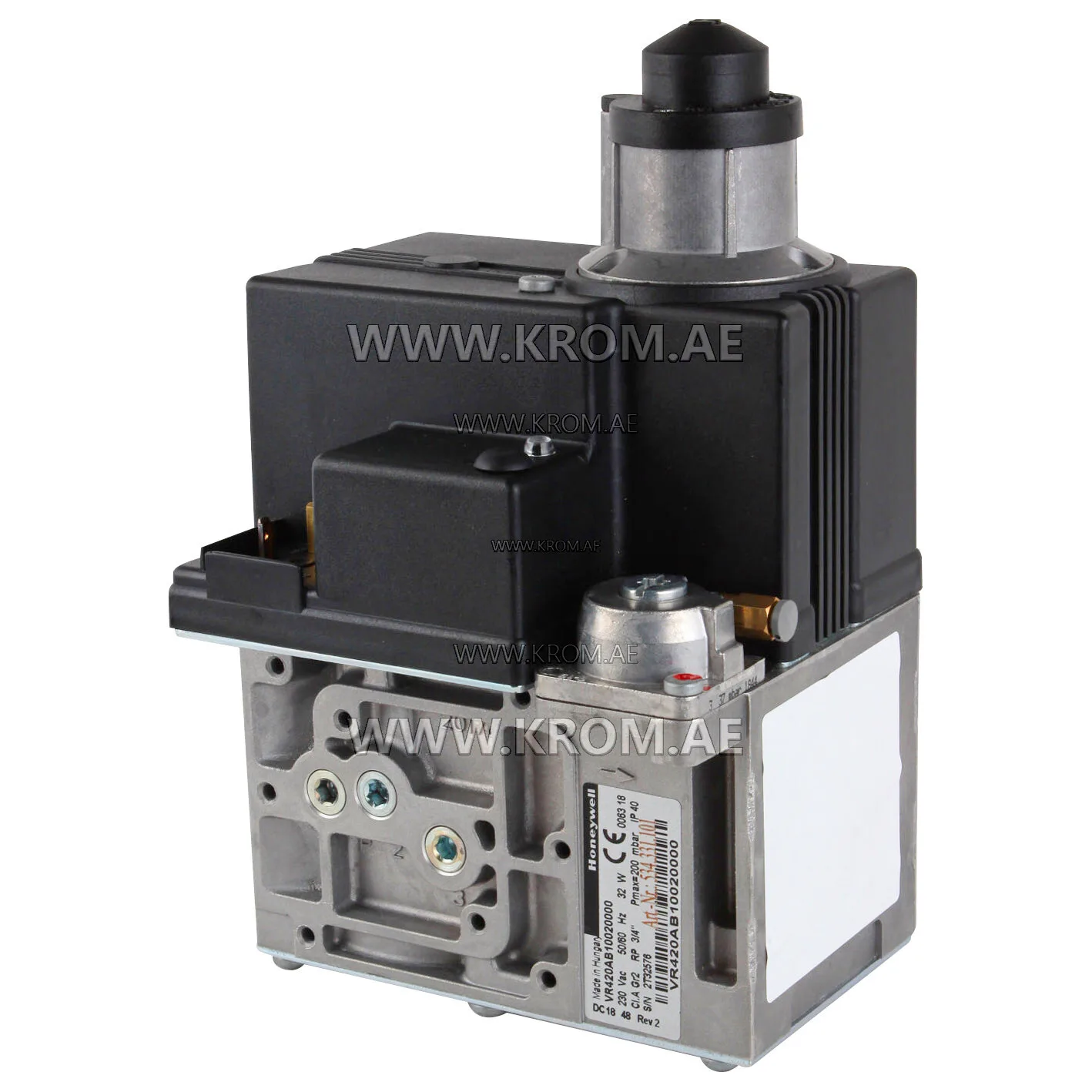 Honeywell VR420AB1002-0000 servo-combi gas valve DN20