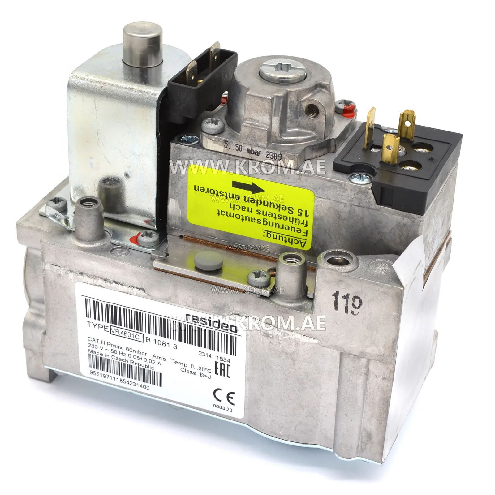 Honeywell VR4601CB1081 gas valve