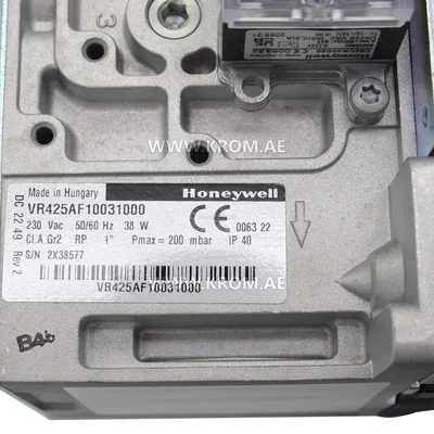 Honeywell VR425AF1003-1000 gas valve DN25