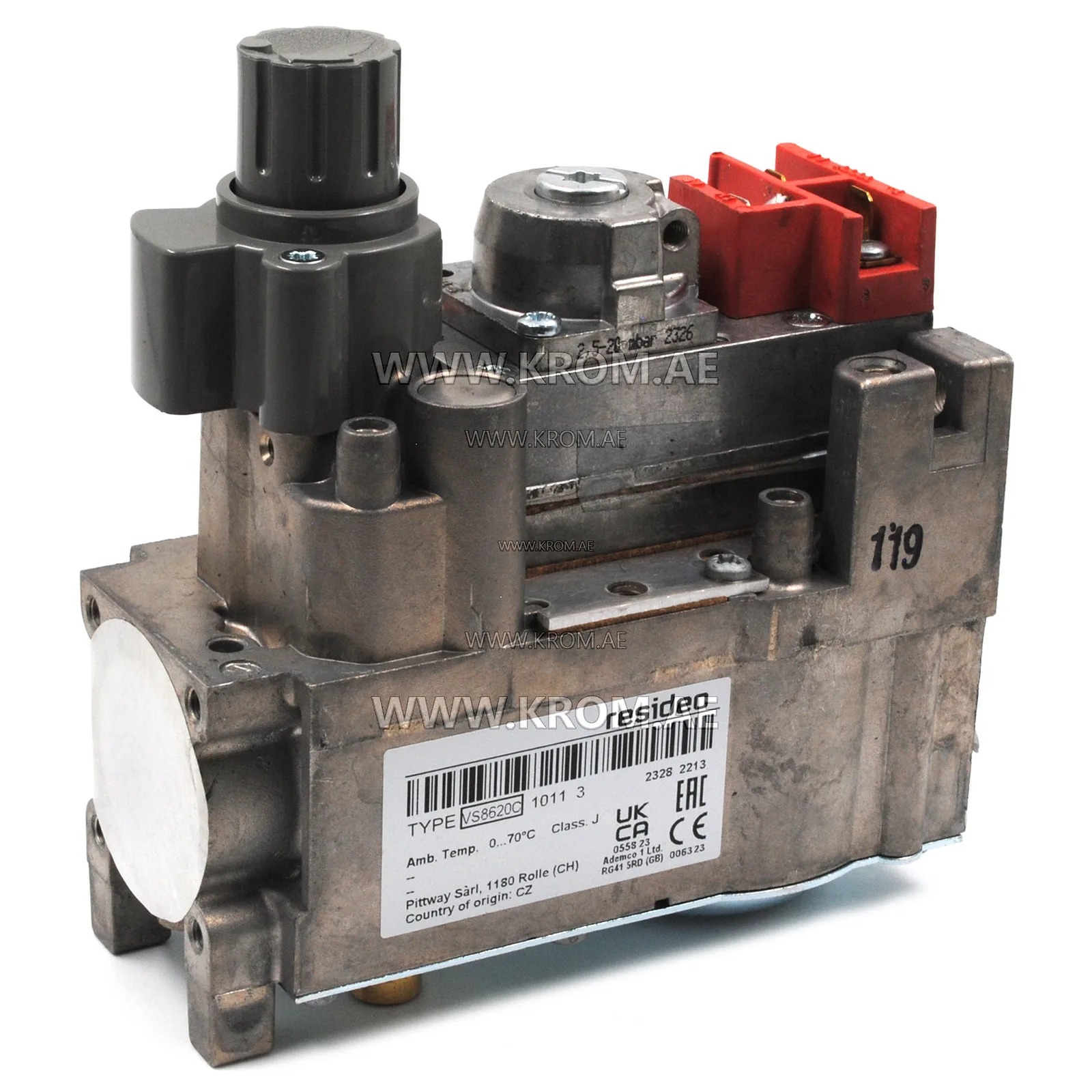 Honeywell VS8620C1011 gas valve