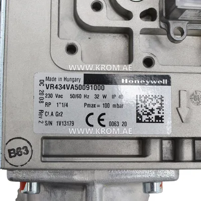 Honeywell VR434FA5023-1000 gas valve DN34