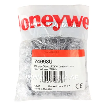 Honeywell clips for ZT900 1mm 100pcs, 74993