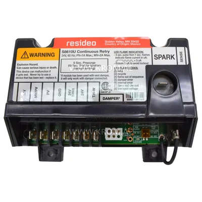Honeywell S8610U3009 termittant pilot control