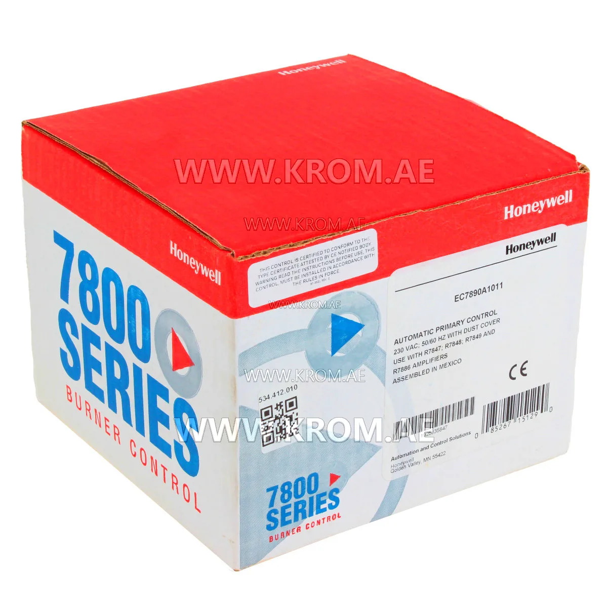 Honeywell EC7890A1011 burner control