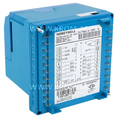 Honeywell EC7850A1064 burner control
