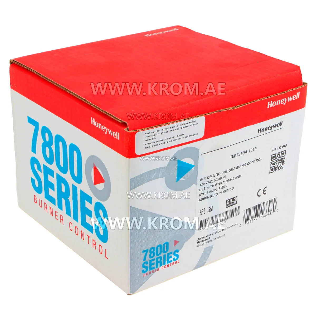 Honeywell RM7850A1019 burner control