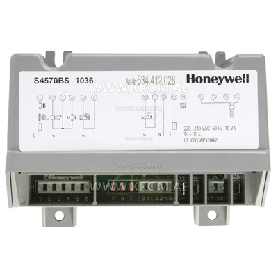 Honeywell S4570BS1036 gas boiler control unit
