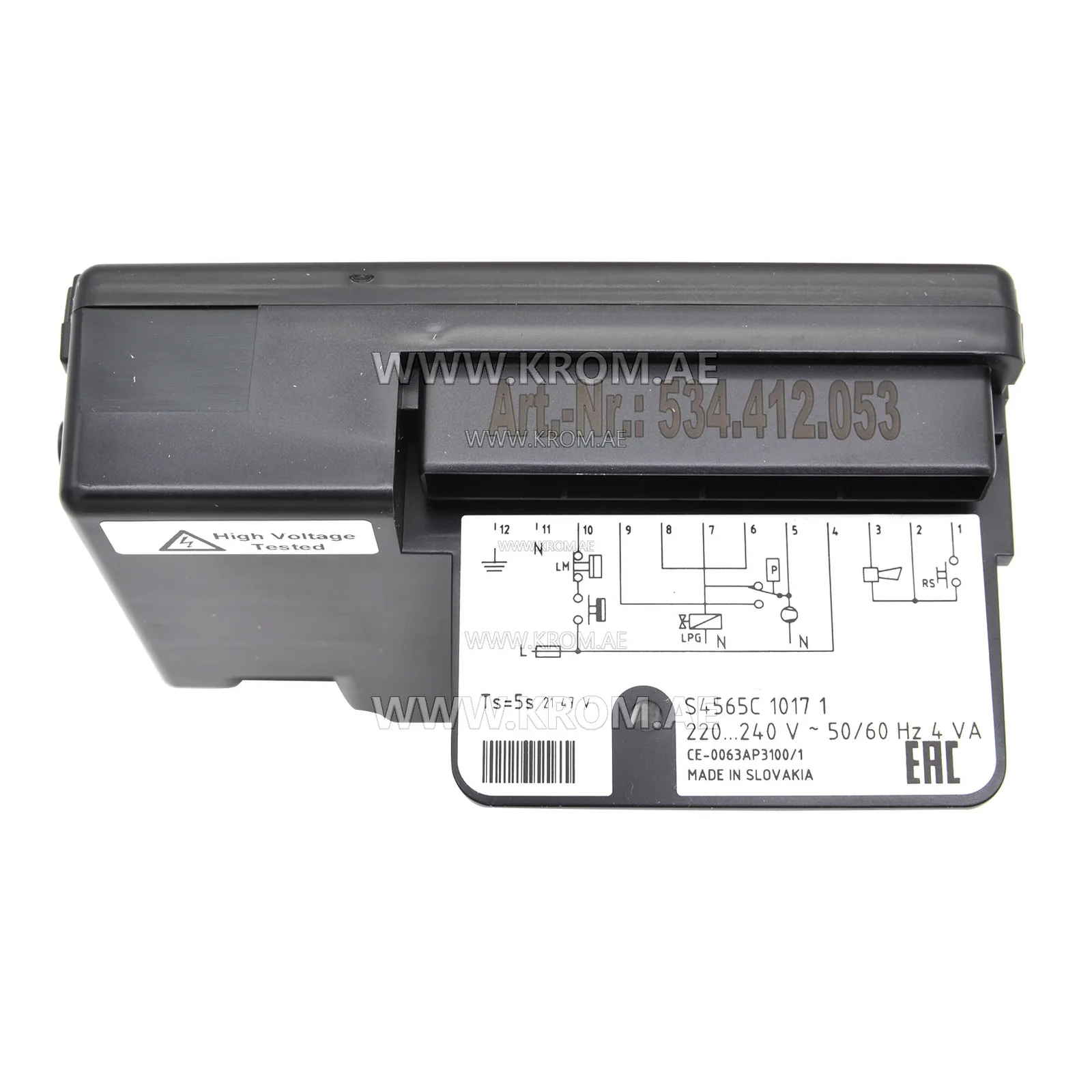 Honeywell S4565C1017 gas boiler control unit