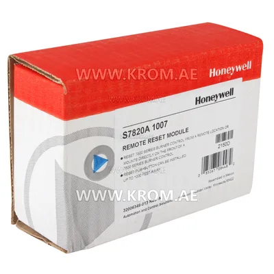 Honeywell S7820A1007 remote reset module