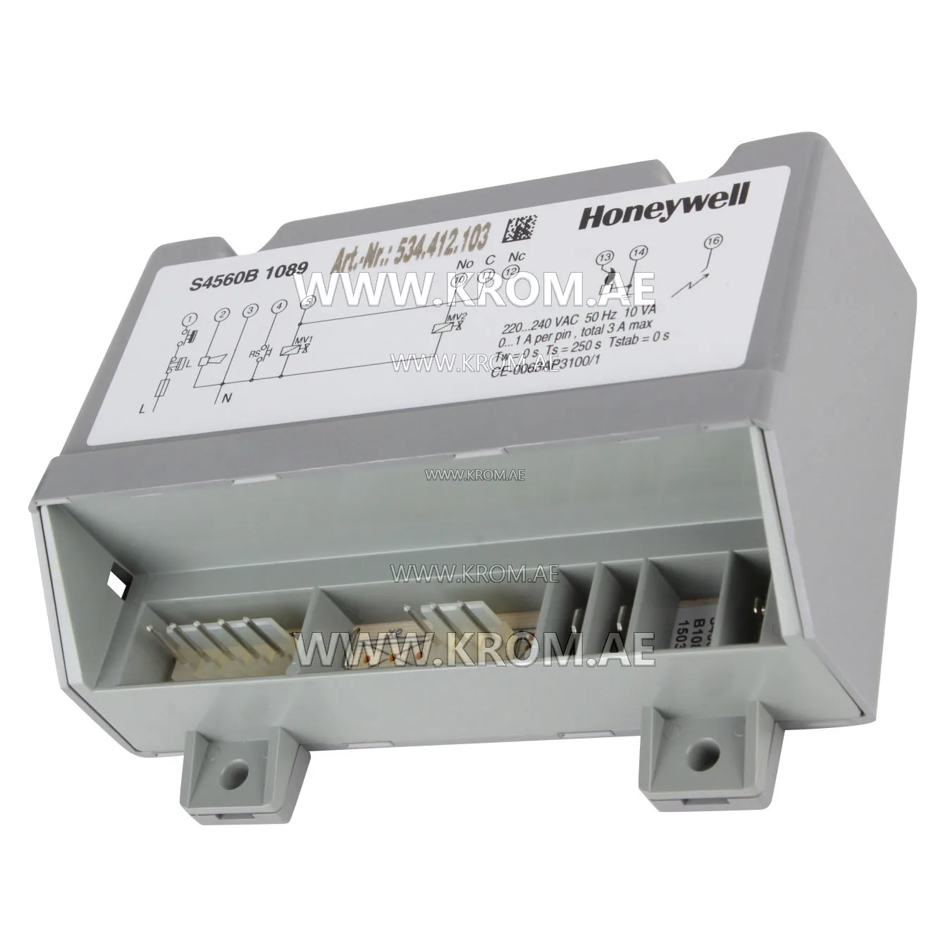 Honeywell S4560B1089 gas boiler control unit