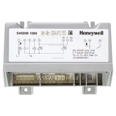 Honeywell S4560B1089 gas boiler control unit
