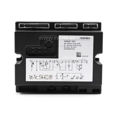 Honeywell S4563C1027 gas boiler control unit