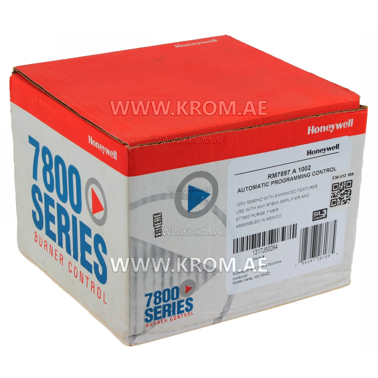 Honeywell RM7897A1002 burner control