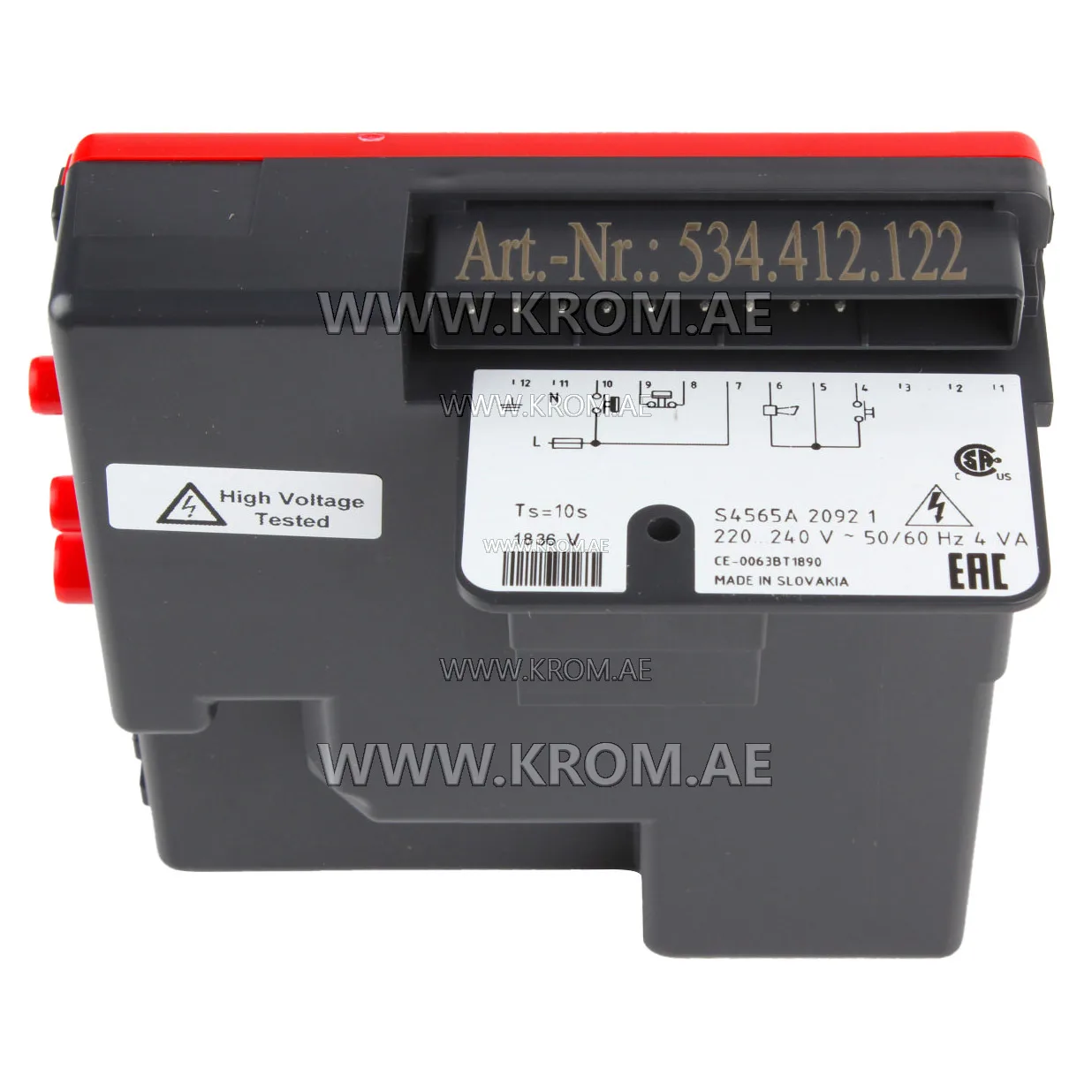 Honeywell S4565A2092 gas boiler control unit