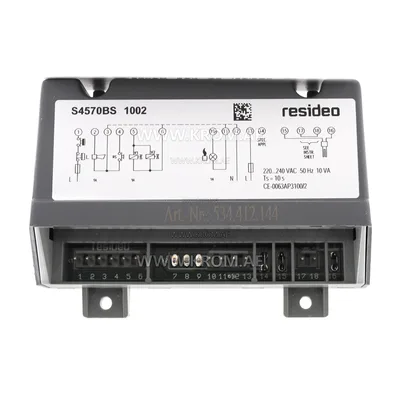 Honeywell S4570BS1002 gas boiler control unit