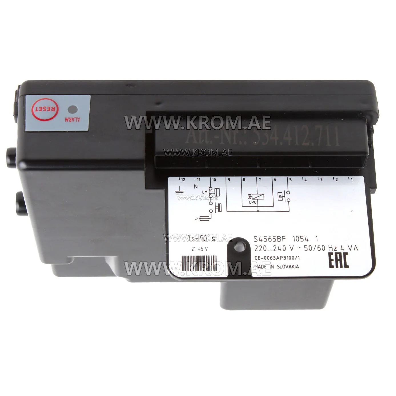 Honeywell S4565BF1054 gas boiler control unit