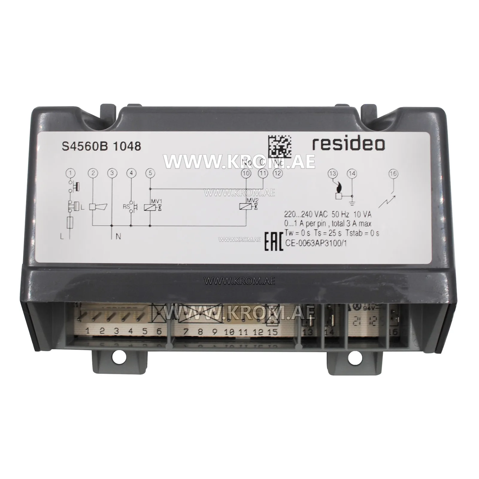 Honeywell S4560B1048 control box