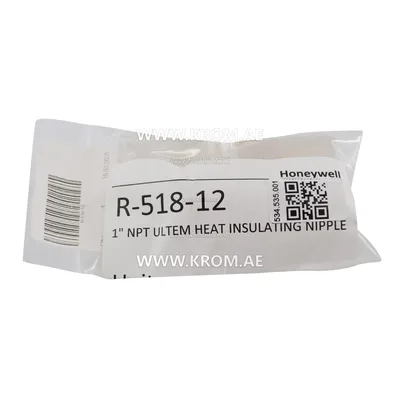 Honeywell R-518-12 1" NPT ULTEM heat insulating nipple