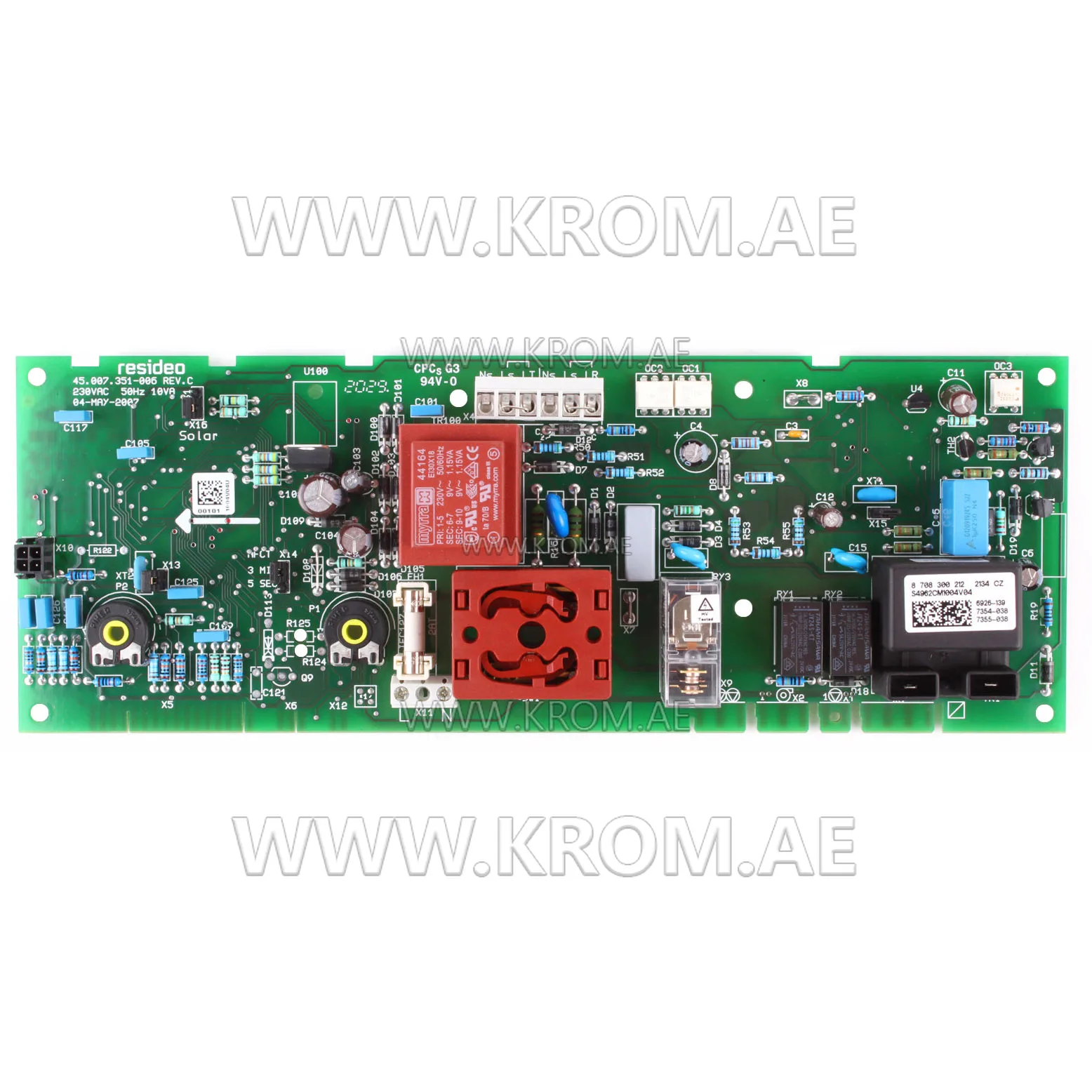 Honeywell S4962CM1004 gas boiler control unit